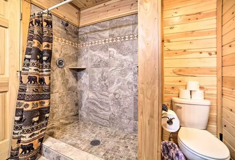 Luxe Island Park Cabin W/ National Forest Views!