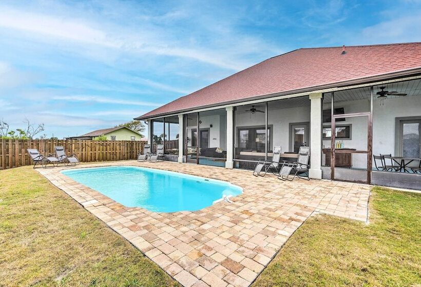 Mexico Beach Retreat W/ Grill & Private Pool!