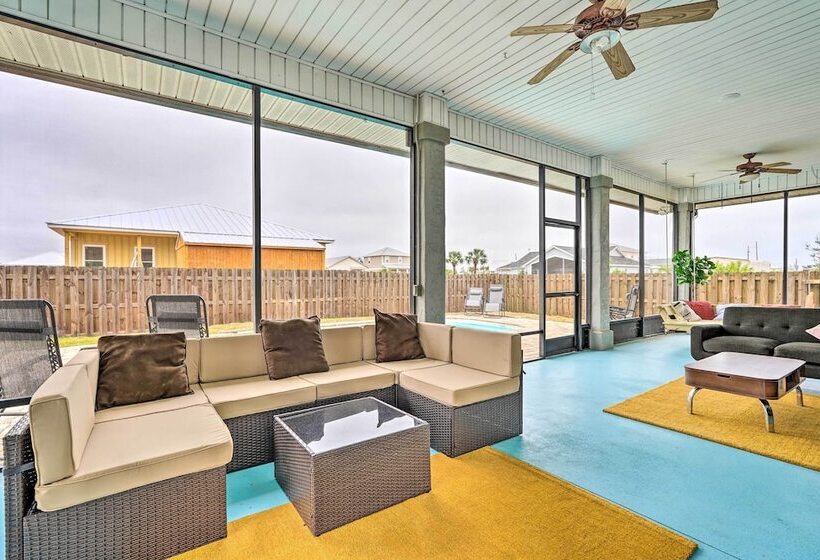 Mexico Beach Retreat W/ Grill & Private Pool!