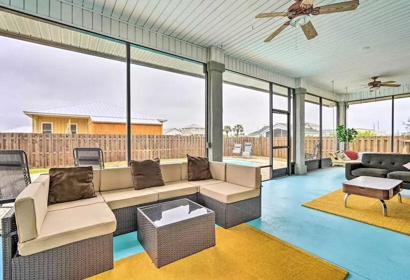 Mexico Beach Retreat W/ Grill & Private Pool!