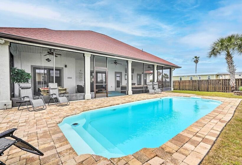 Mexico Beach Retreat W/ Grill & Private Pool!