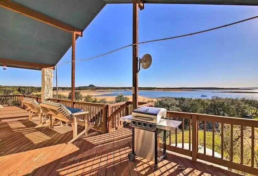 Sunny Lakefront Escape W/ Private Beach & Deck