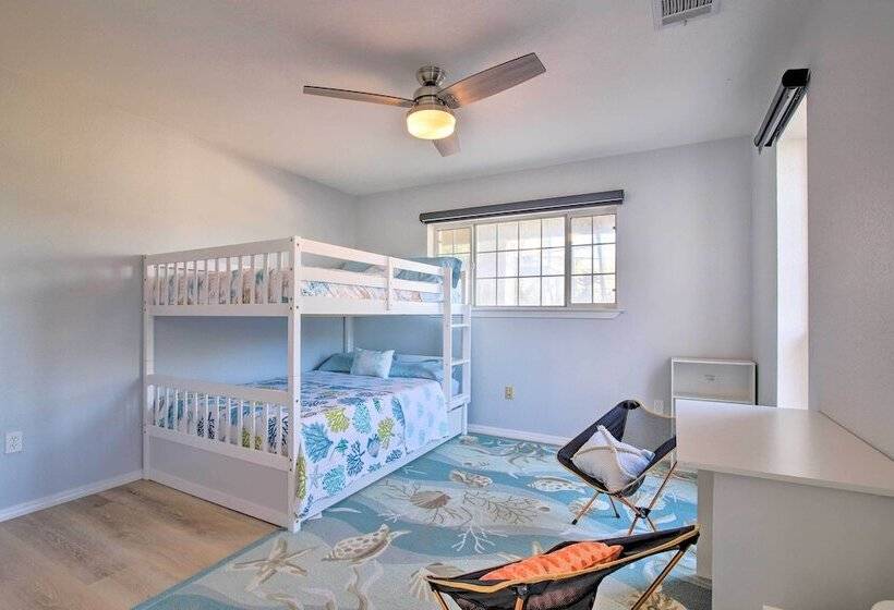 Sunny Lakefront Escape W/ Private Beach & Deck