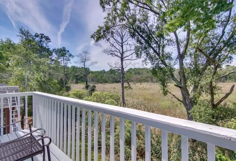 Home W/ Wetland Views  Half Mi To Bethany Beach!