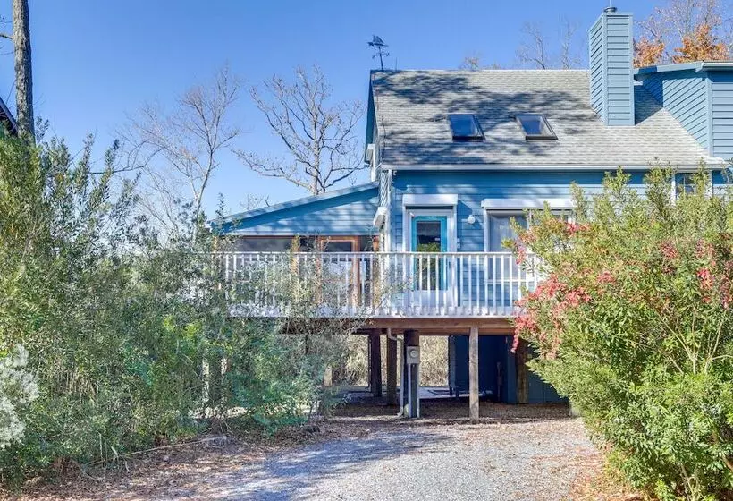 Home W/ Wetland Views  Half Mi To Bethany Beach!
