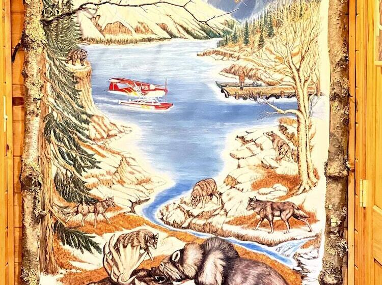 Indian Cabin Close To Alyeska