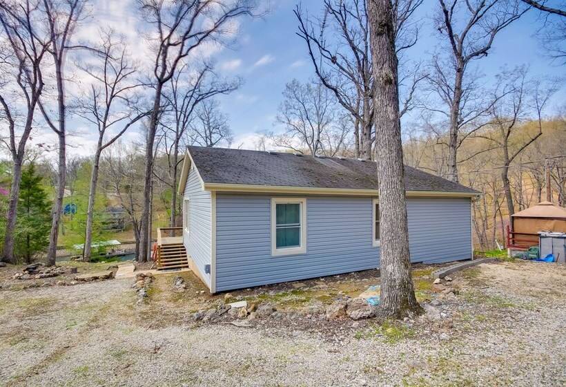 Dock & Furnished Deck: Lakefront Gravois Mills Gem