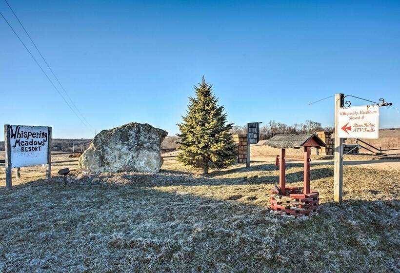 Secluded Spragueville Cabin By Atv Trails & River!