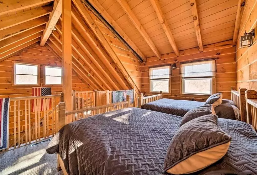 Secluded Spragueville Cabin By Atv Trails & River!