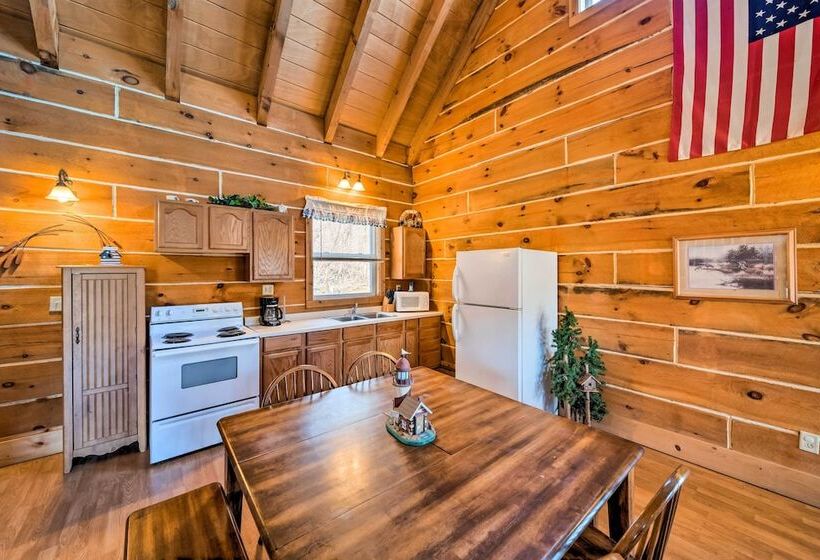 Secluded Spragueville Cabin By Atv Trails & River!