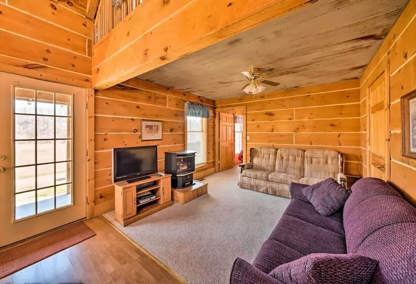 Secluded Spragueville Cabin By Atv Trails & River!