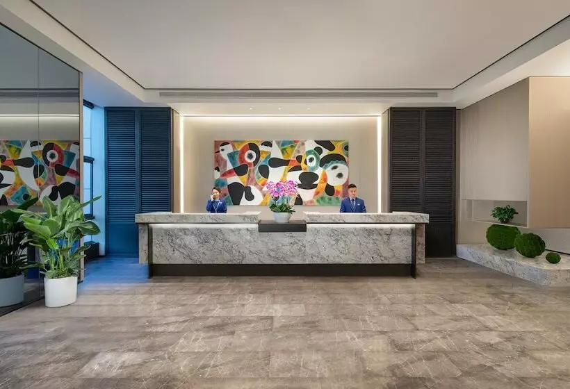 ホテル Somerset Haizhu Centre Guangzhou   Free Shuttle Bus To And From The Exhibition Hall During The Canto