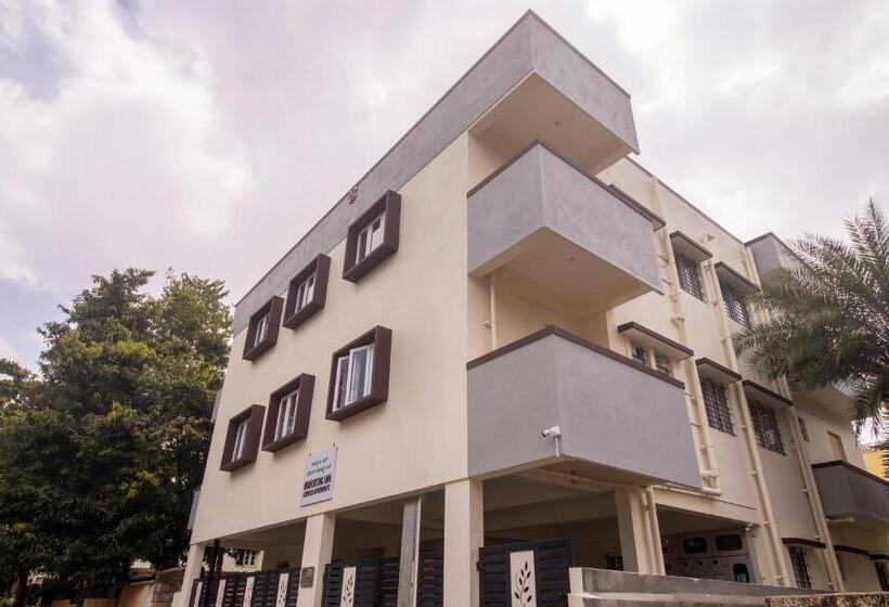 בית מלון כפרי 2 Bhk Service Apartments   Manyata Tech Park
