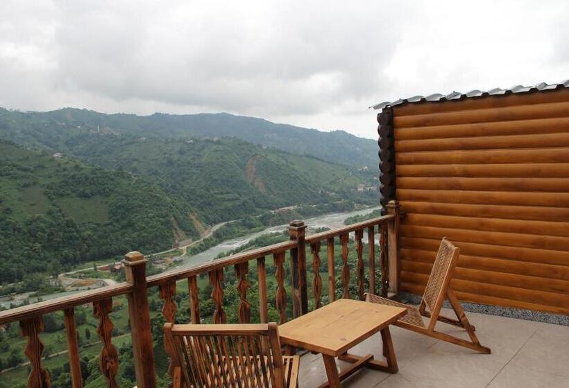 مبيت وإفطار Asmoca Bungalov