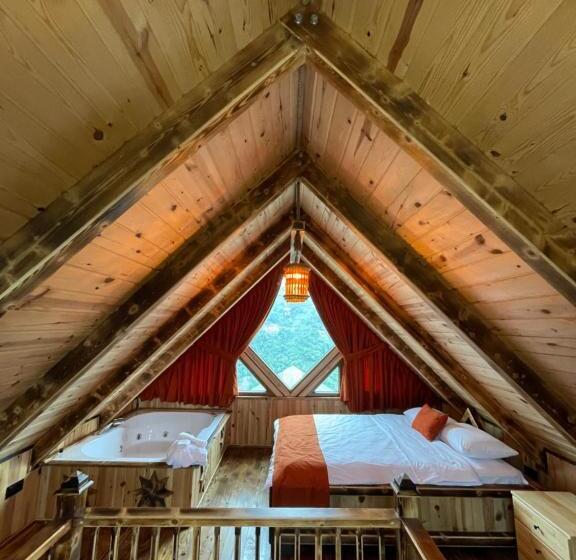 مبيت وإفطار Asmoca Bungalov