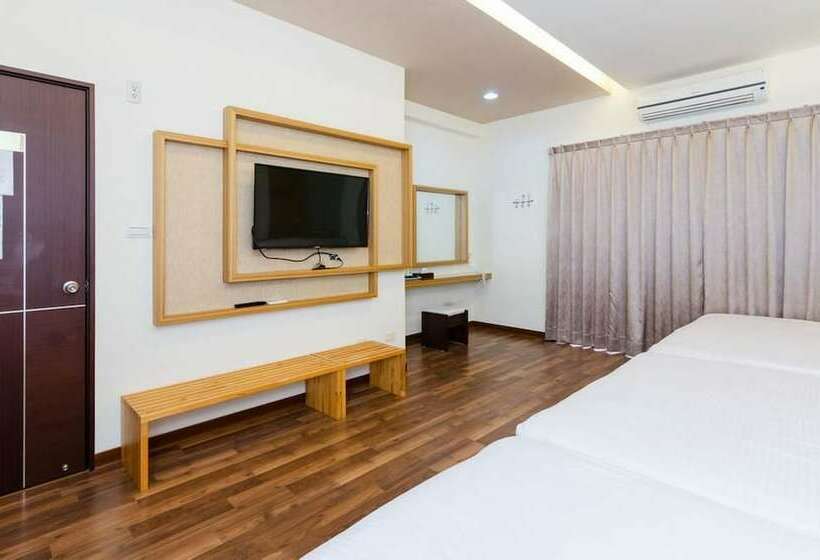 تختخواب و صبحانه 海漣天海岸民宿 & 水連天海景電梯民宿 Sea Sky Coast Homestay & Shui Lian Tian Homestay