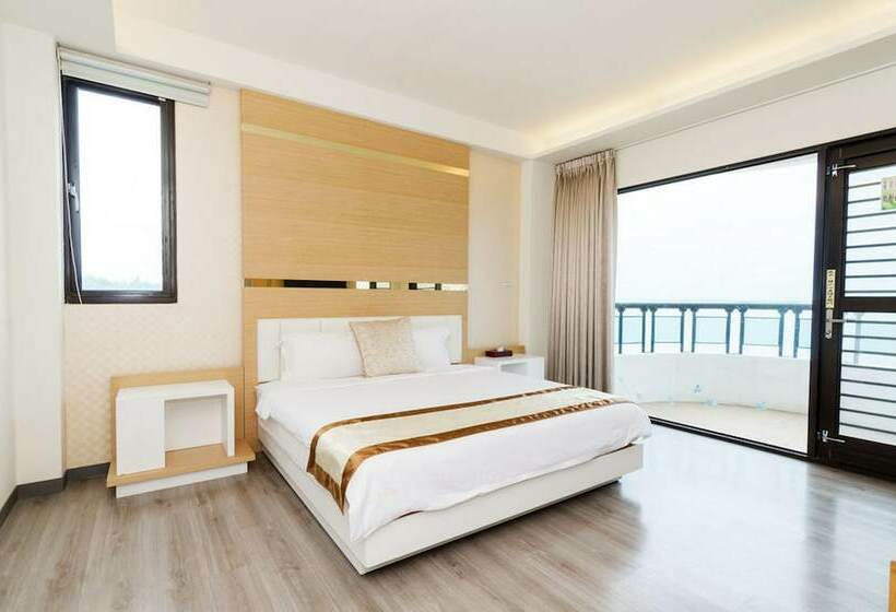 تختخواب و صبحانه 海漣天海岸民宿 & 水連天海景電梯民宿 Sea Sky Coast Homestay & Shui Lian Tian Homestay