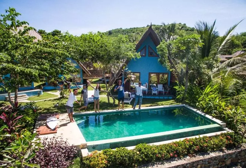 ホテル Blue Monkey Retreat Areguling Lombok