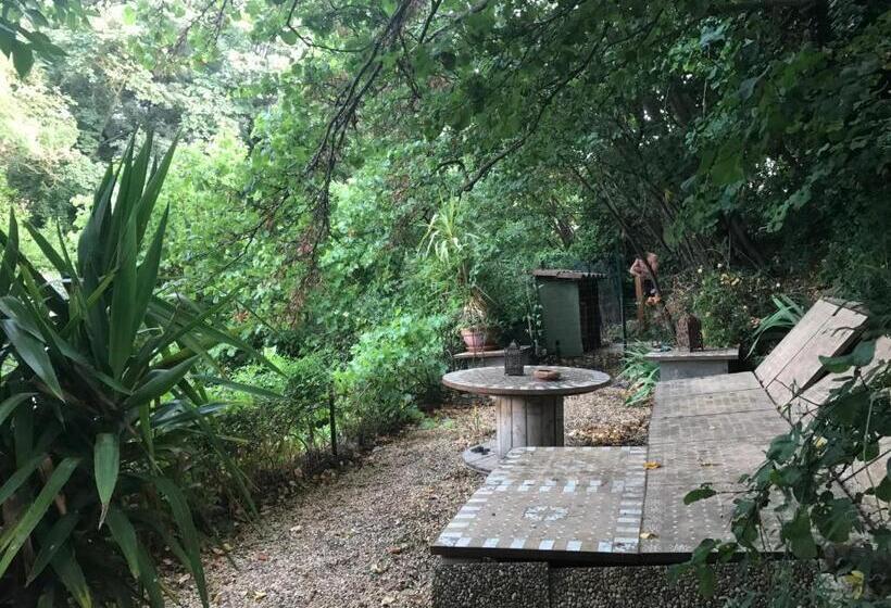 민박 Chambre Foret Du Mas Des Fontaines