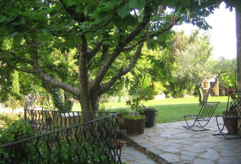 민박 Chambre Foret Du Mas Des Fontaines