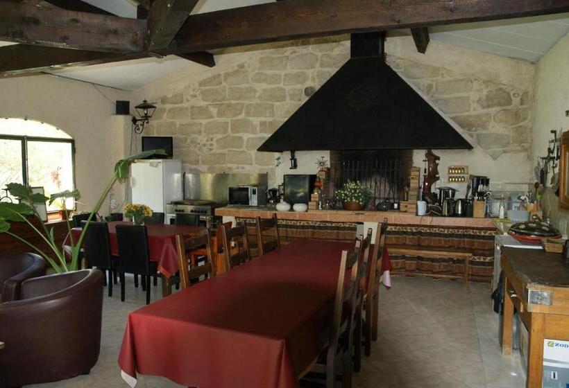 민박 Chambre Foret Du Mas Des Fontaines