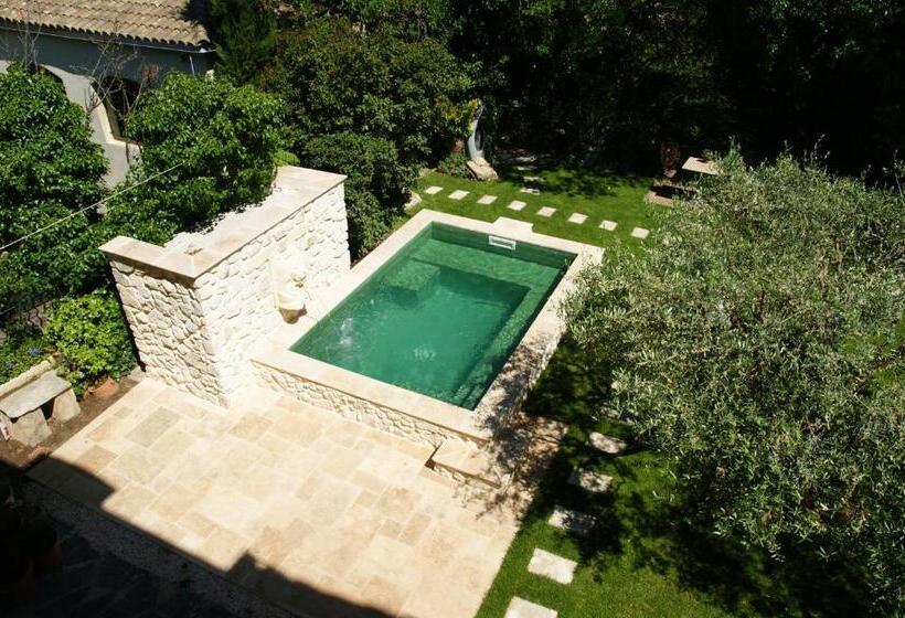 민박 Chambre Foret Du Mas Des Fontaines