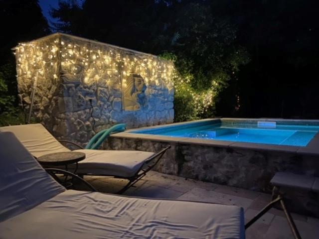 민박 Chambre Foret Du Mas Des Fontaines