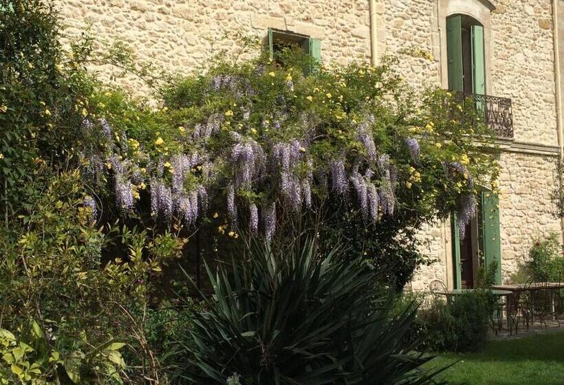 민박 Chambre Foret Du Mas Des Fontaines