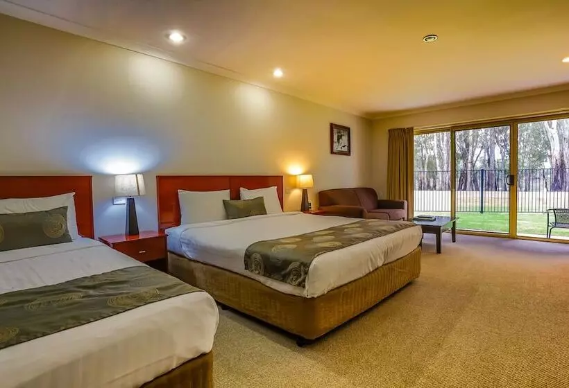モーテル Murray Waters Motor Inn & Apartments