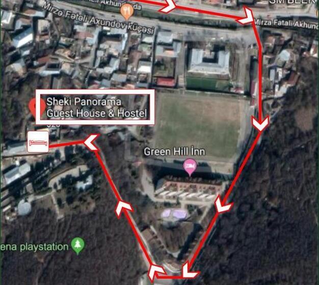 تختخواب و صبحانه Sheki Panorama Guest House