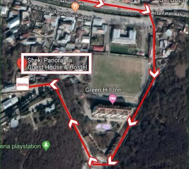تختخواب و صبحانه Sheki Panorama Guest House