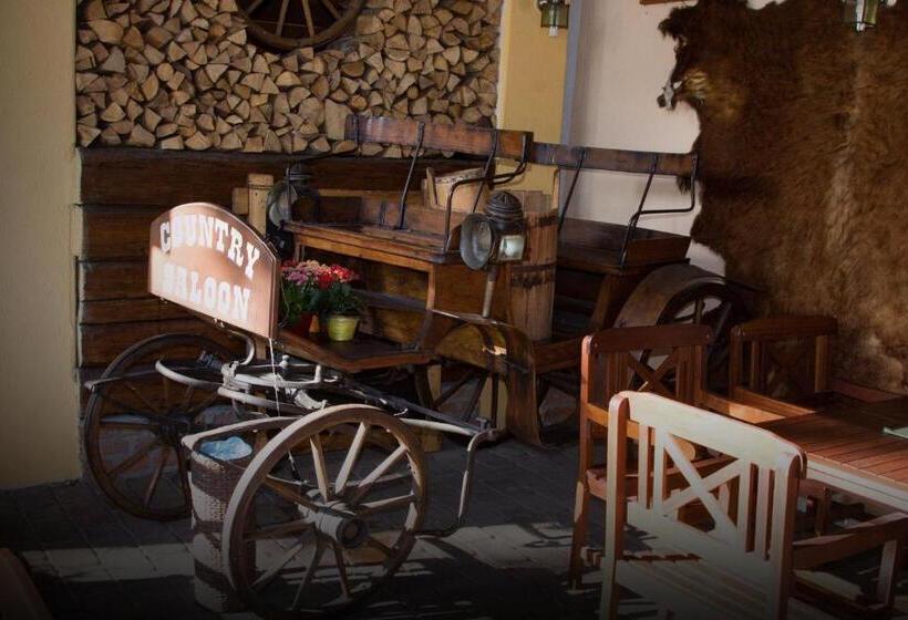 בית מלון כפרי Steak Restaurant Penzion Country Saloon