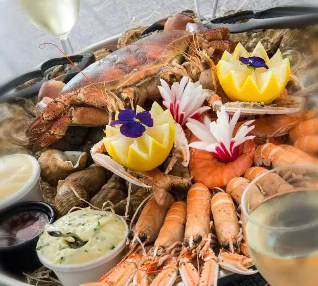 ホテル Logis Hôtel L'Air Marin