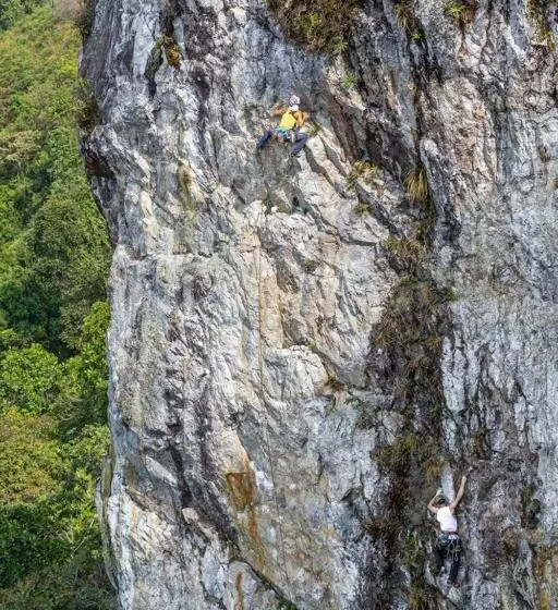 ユースホステル La Peña Abejorral Hostal De Aventura
