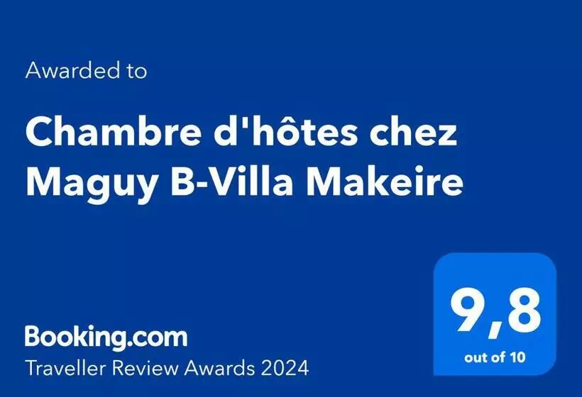 ベッドアンドブレックファースト Chambre D Hôtes Chez Maguy B Villa Makeire