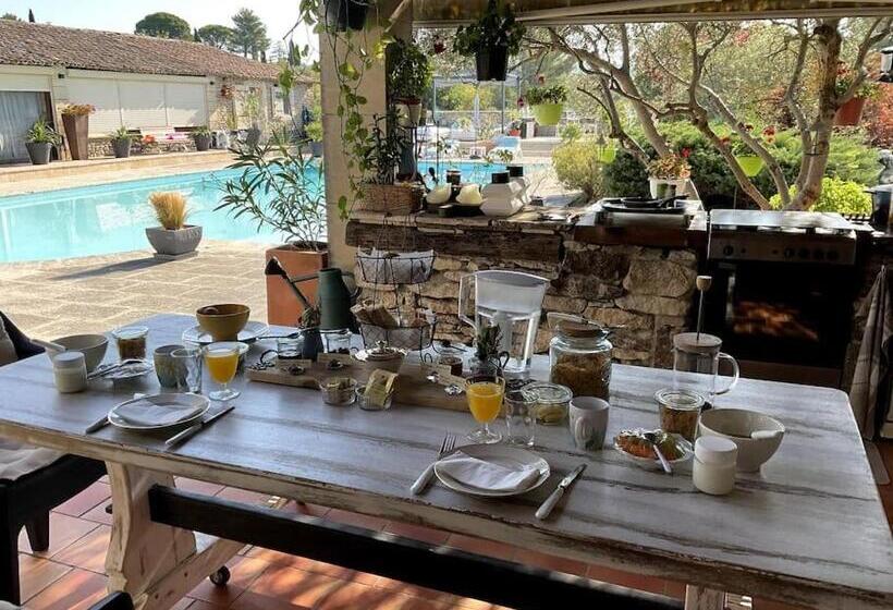 مبيت وإفطار Chambre D Hôtes Chez Maguy B Villa Makeire