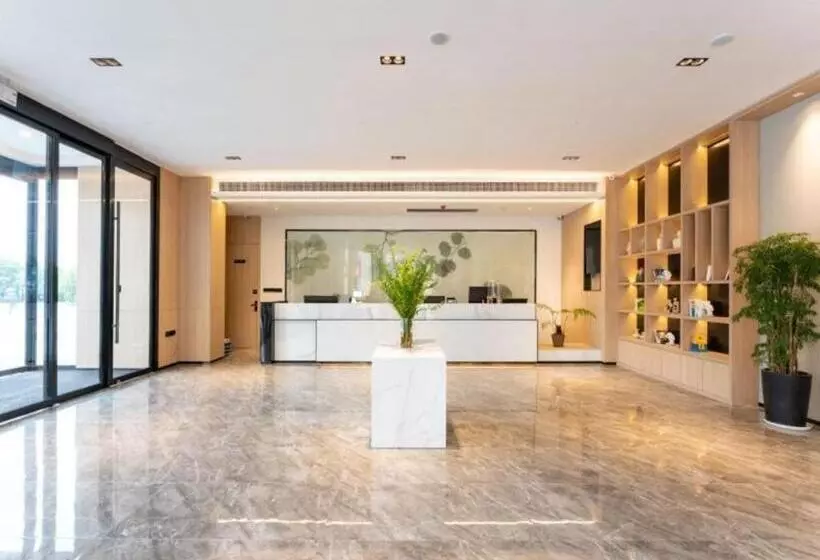 ホテル Greentree Inn Jinan West Station Exhibition Center