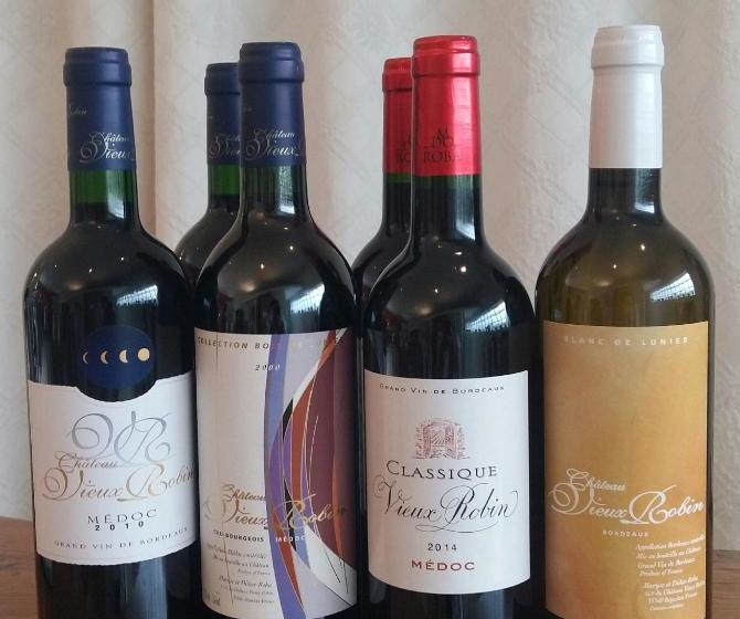 민박 Les Chambres D'hôtes De Château Vieux Robin