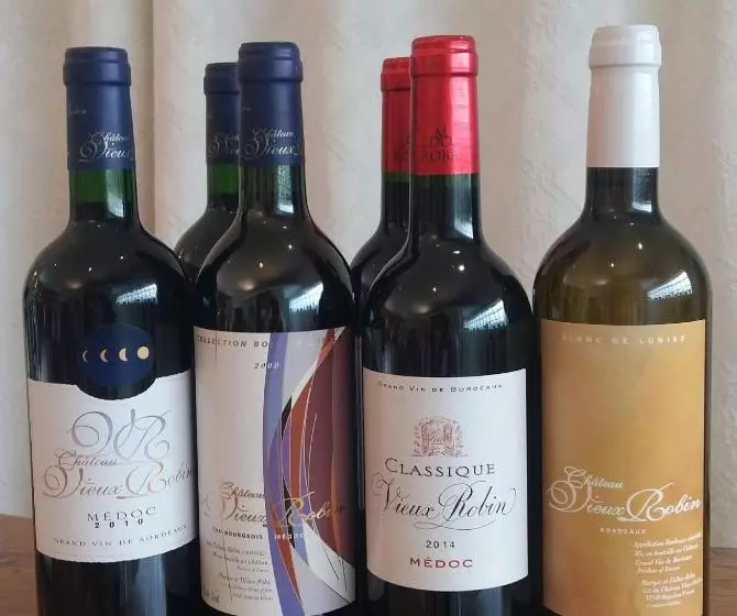 تختخواب و صبحانه Les Chambres D'hôtes De Château Vieux Robin