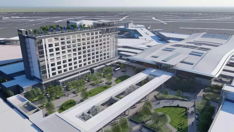 Hotelli Hilton Bna Nashville Airport Terminal