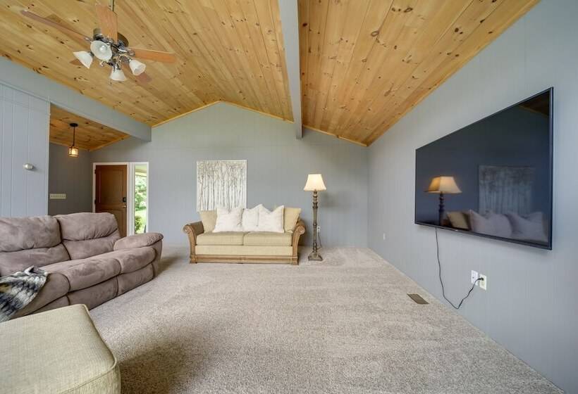 Centrally Located Brevard Home W/ Deck & Fire Pit!