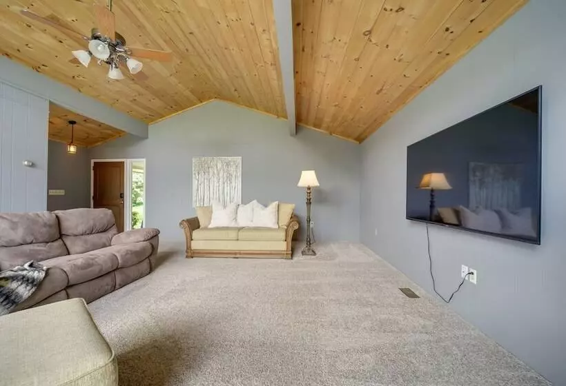 Centrally Located Brevard Home W/ Deck & Fire Pit!