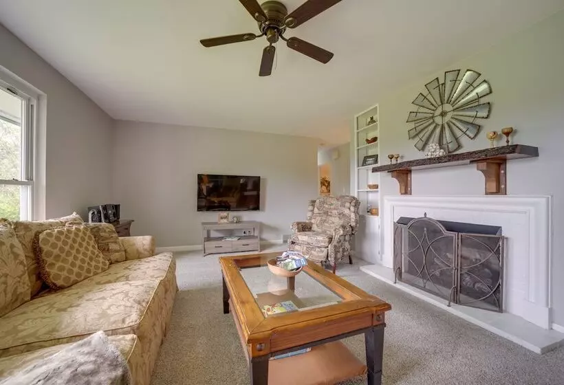 Centrally Located Brevard Home W/ Deck & Fire Pit!