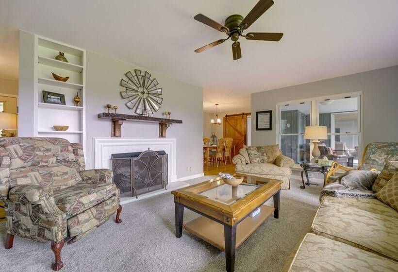 Centrally Located Brevard Home W/ Deck & Fire Pit!