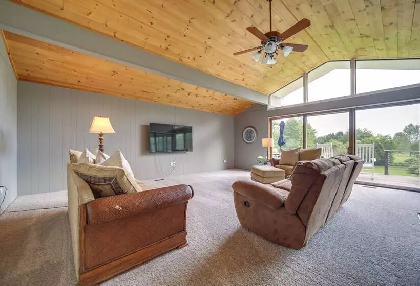 Centrally Located Brevard Home W/ Deck & Fire Pit!