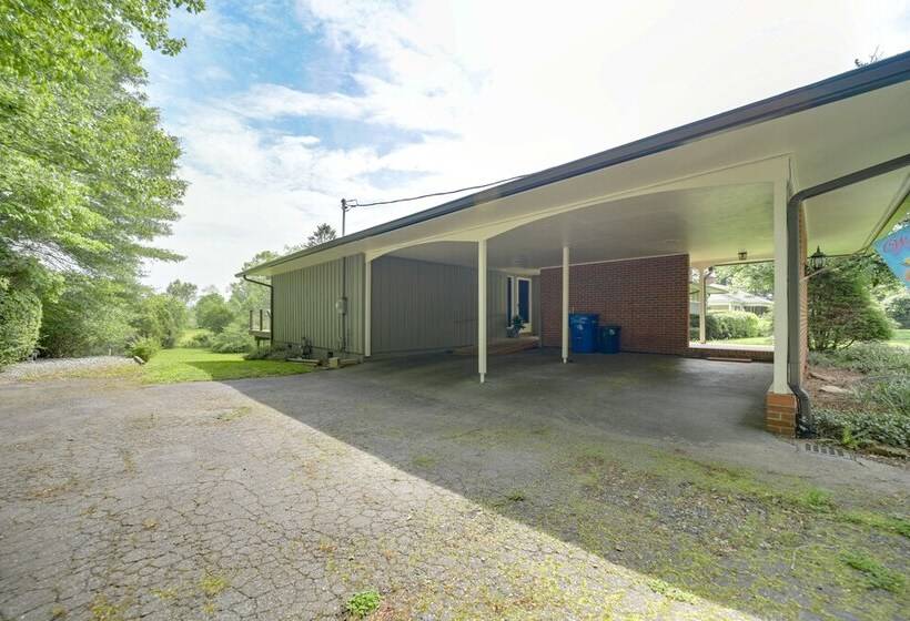 Centrally Located Brevard Home W/ Deck & Fire Pit!