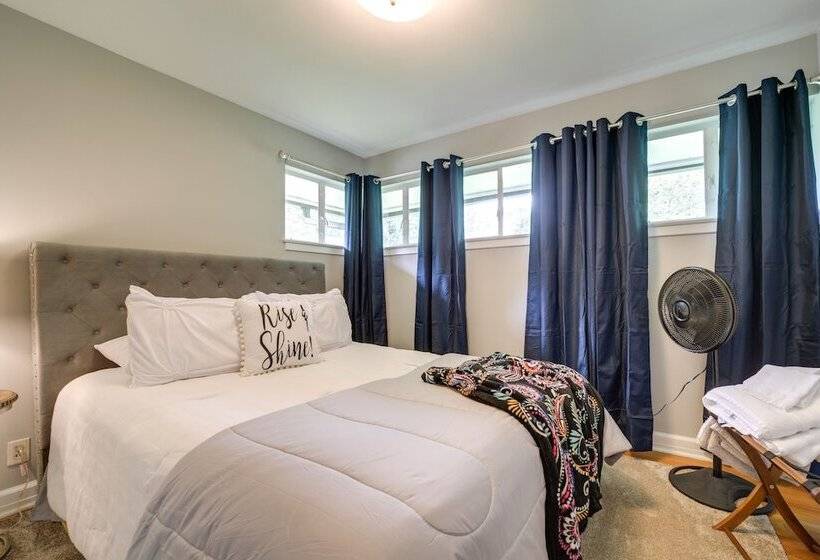 Centrally Located Brevard Home W/ Deck & Fire Pit!