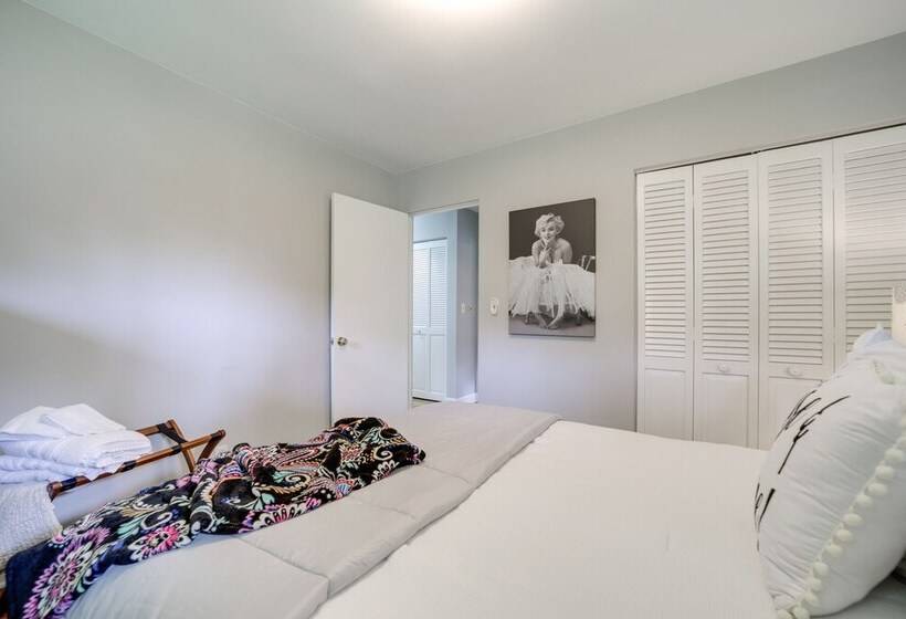 Centrally Located Brevard Home W/ Deck & Fire Pit!