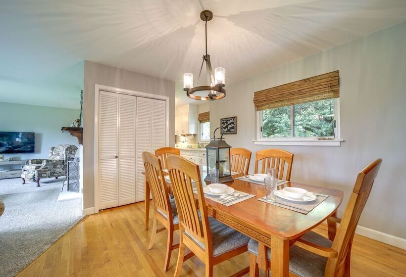 Centrally Located Brevard Home W/ Deck & Fire Pit!