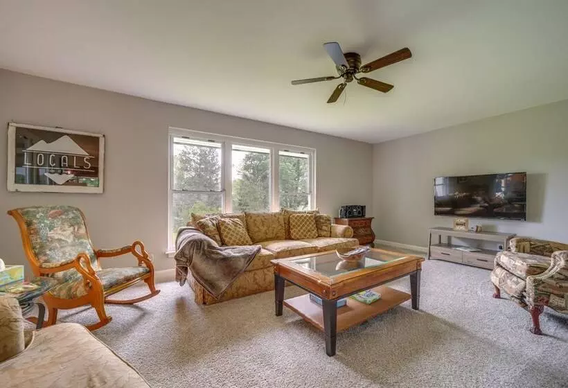 Centrally Located Brevard Home W/ Deck & Fire Pit!